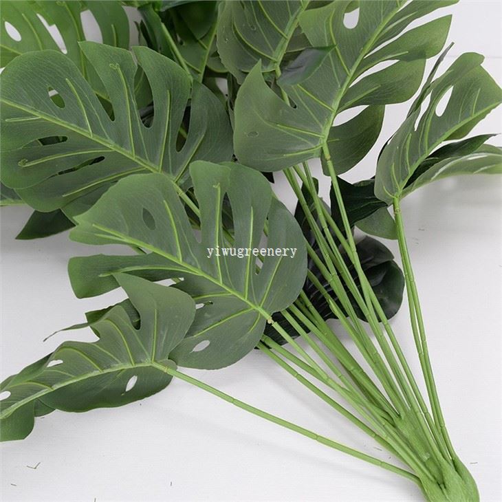 Fake Deliciosa Plant imitation Leaf